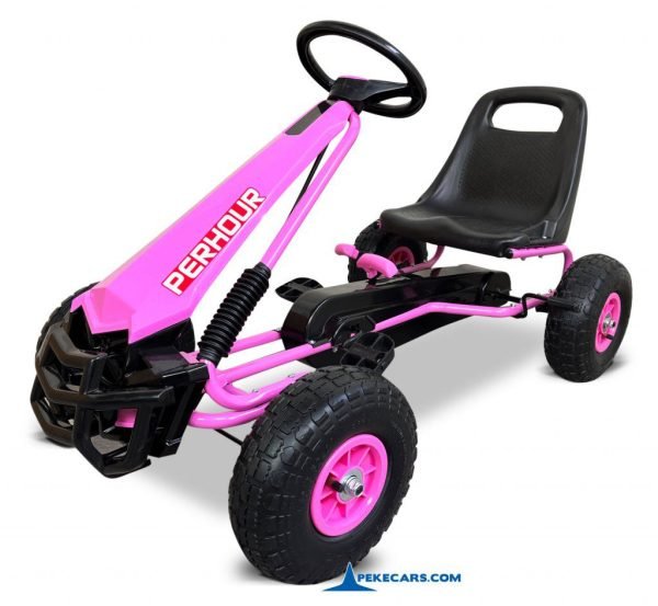 Kart a pedales PERHOUR Rosa 3