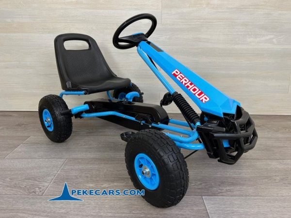 Kart a pedales PERHOUR Azul 7