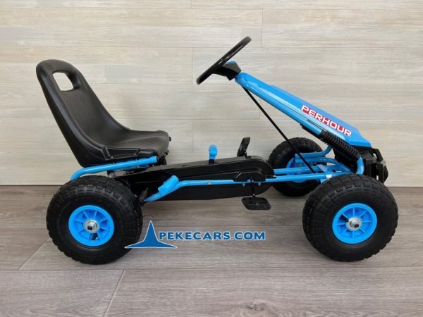 Kart a pedales PERHOUR Azul 8