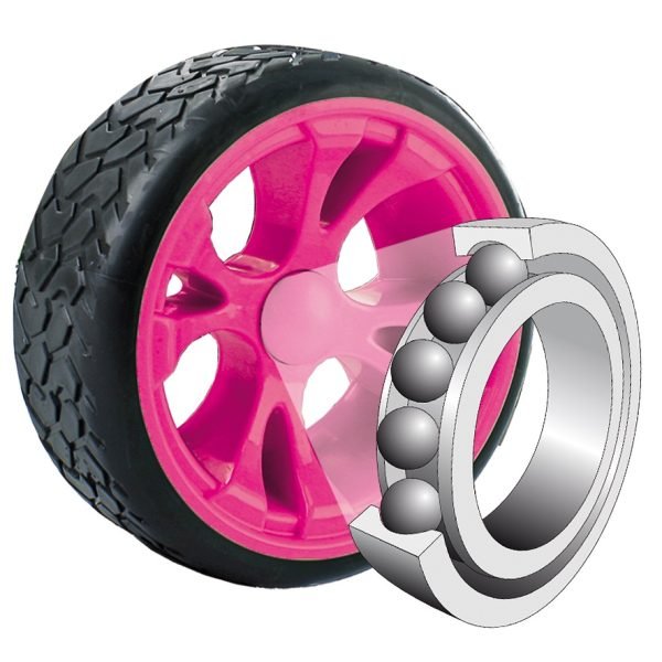 Kart a pedales Sirocco Rosa 9