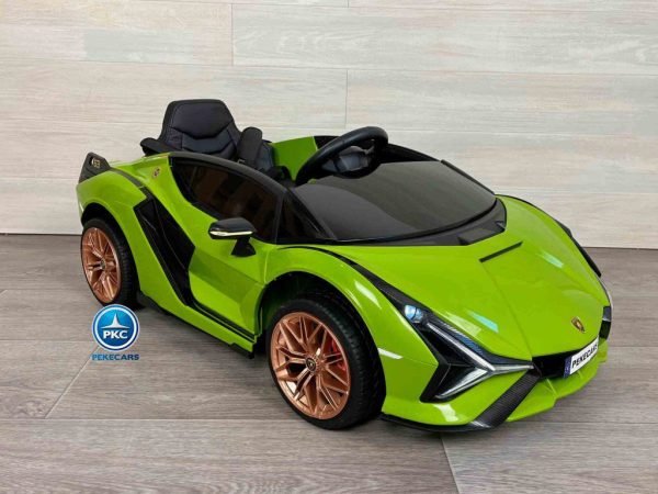 Lamborghini Sian 12V verde 4