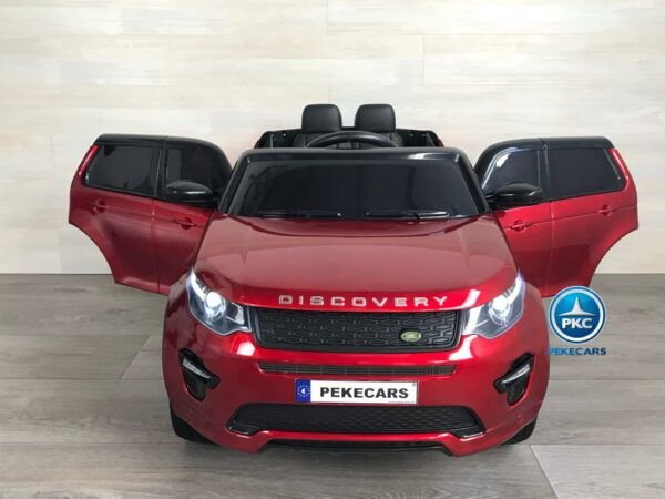 Land Rover Discovery 12V 2.4G MP4 Rojo Metalizado 4