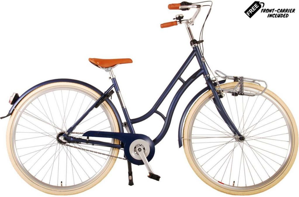 Bicicleta de 28 pulgadas para mujeres Volare Lifestyle Ladies Azul marco 48 cm 1