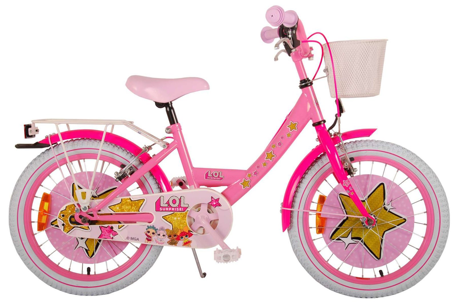 Bicicleta Infantil LOL Surprise 18 pulgadas Rosa Dos frenos 2 Bicicleta Infantil LOL Surprise 18 pulgadas Rosa Dos frenos 2