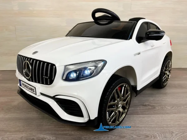 Mercedes GLC63S con Pantalla MP4 12V 2.4G Blanco 5