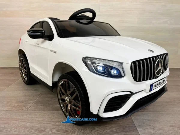 Mercedes GLC63S con Pantalla MP4 12V 2.4G Blanco 8