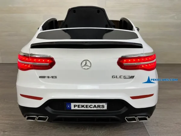 Mercedes GLC63S con Pantalla MP4 12V 2.4G Blanco 10