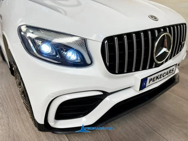 Mercedes GLC63S con Pantalla MP4 12V 2.4G Blanco 14