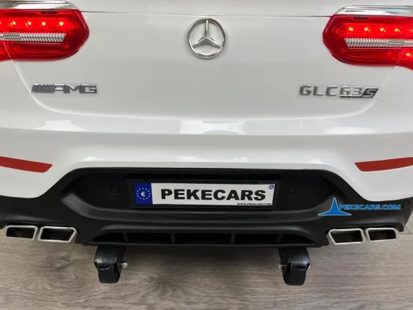 Mercedes GLC63S con Pantalla MP4 12V 2.4G Blanco 21