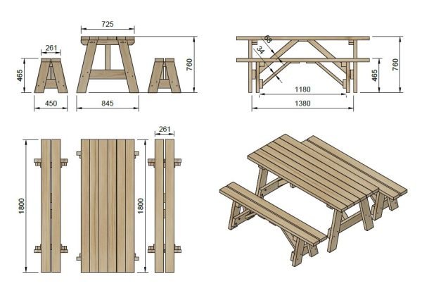 Conjunto Picnic Masgames Zurich - Horeca 6