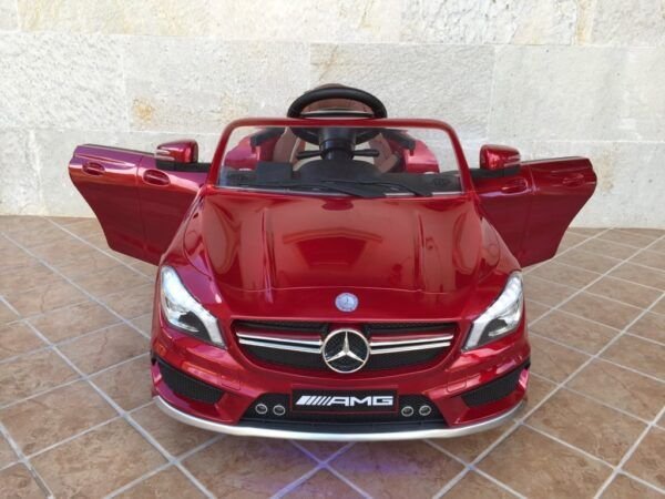 MERCEDES CLA45 2018 ROJO 12V 2.4G 8 VELOCIDADES 4