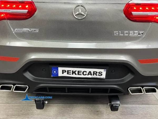 Mercedes GLC63S con Pantalla MP4 12V 2.4G Gris Metalizado 21