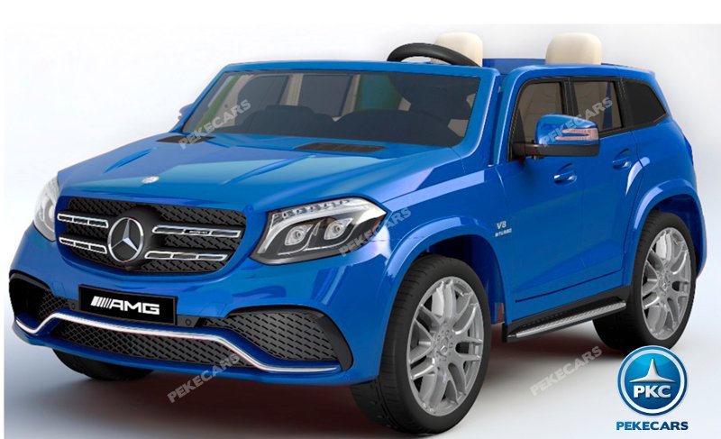 Mercedes GLS63 2P 12V 2.4G Azul Metalizado 1