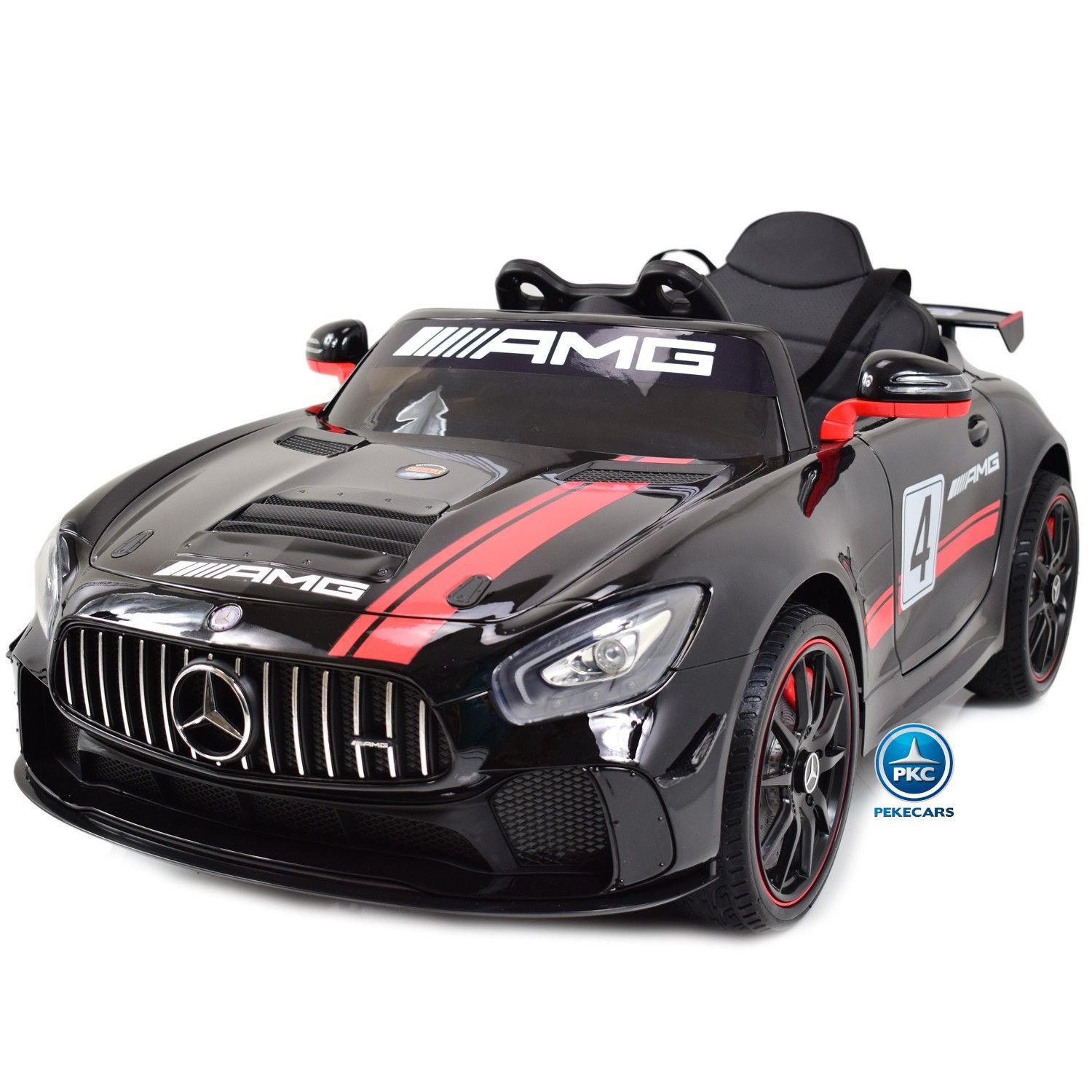 mercedes-gt4-12v-negro-002.jpg Mercedes Deportivo GT4 12V 2.4G Negro 5