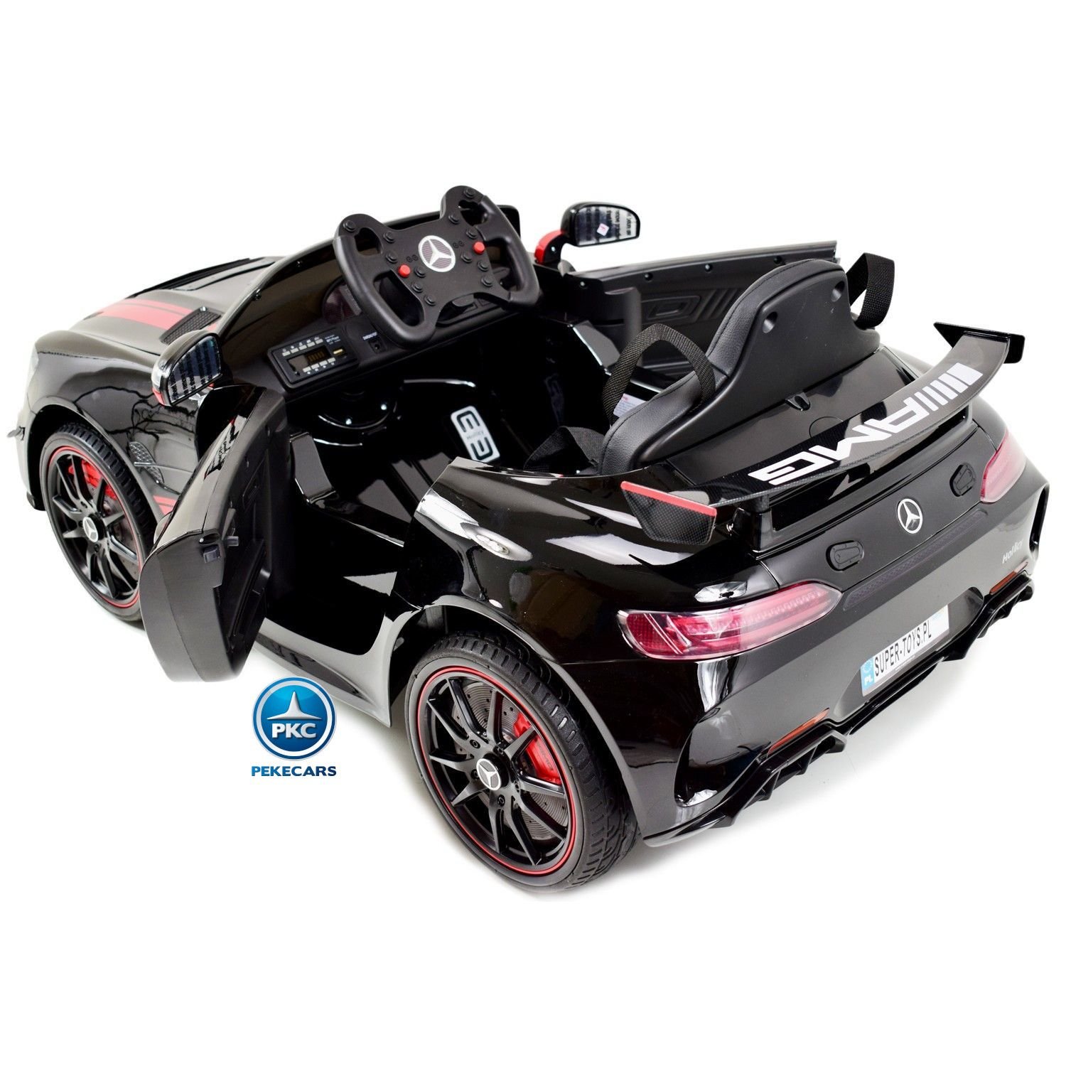 mercedes-gt4-12v-negro-004.jpg Mercedes Deportivo GT4 12V 2.4G Negro 7