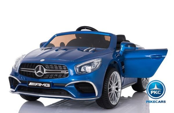 Mercedes SL65 12V 2.4G Azul Pintado 4