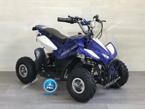 QUAD ELÉCTRICO MINI ATV 800W 36V AZUL/BLANCO 5