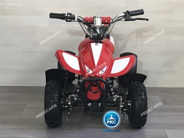 QUAD ELÉCTRICO MINI ATV 800W 36V ROJO/BLANCO 4