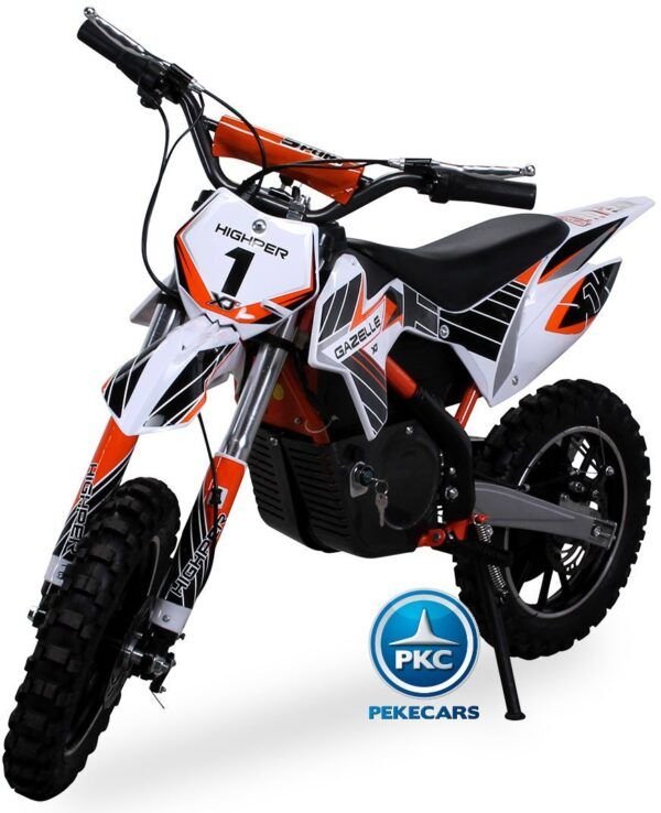 Moto Mini Crossbike Gazelle 24V 500W Naranja 3