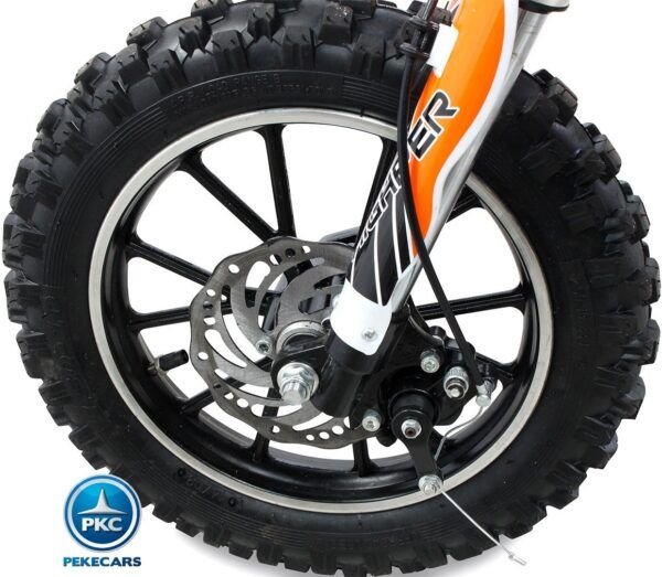 Moto Mini Crossbike Gazelle 24V 500W Naranja 6