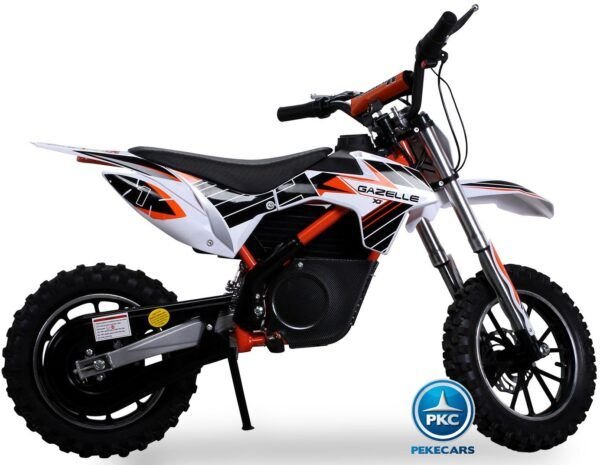 Moto Mini Crossbike Gazelle 24V 500W Naranja 7