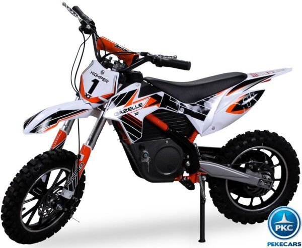 Moto Mini Crossbike Gazelle 24V 500W Naranja 11