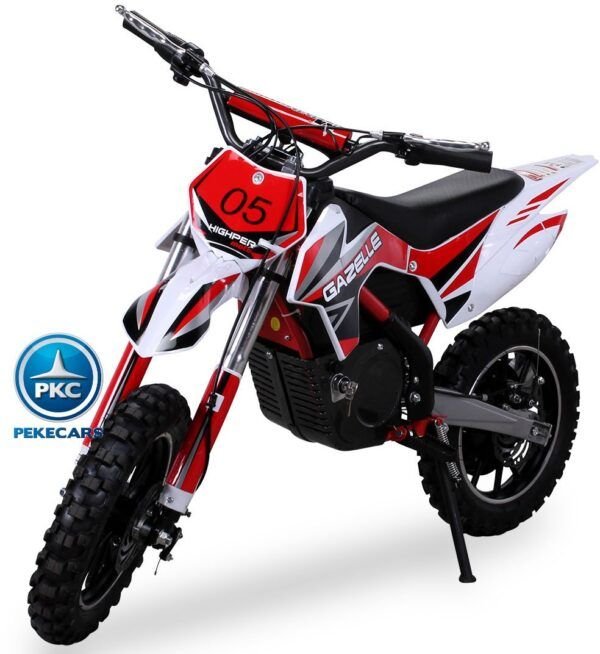 Moto Mini Crossbike Gazelle 24V 500W Roja 3