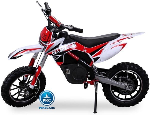 Moto Mini Crossbike Gazelle 24V 500W Roja 9