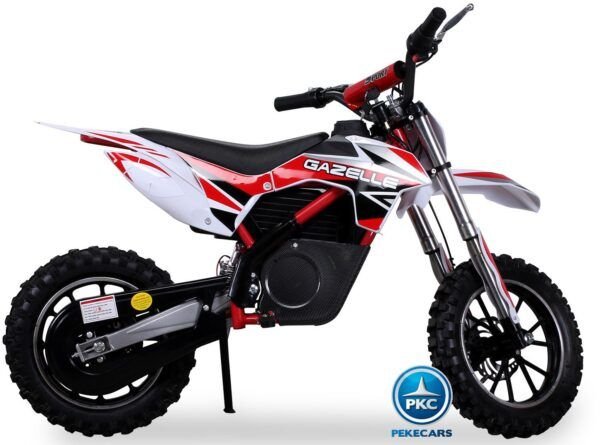 Moto Mini Crossbike Gazelle 24V 500W Roja 10