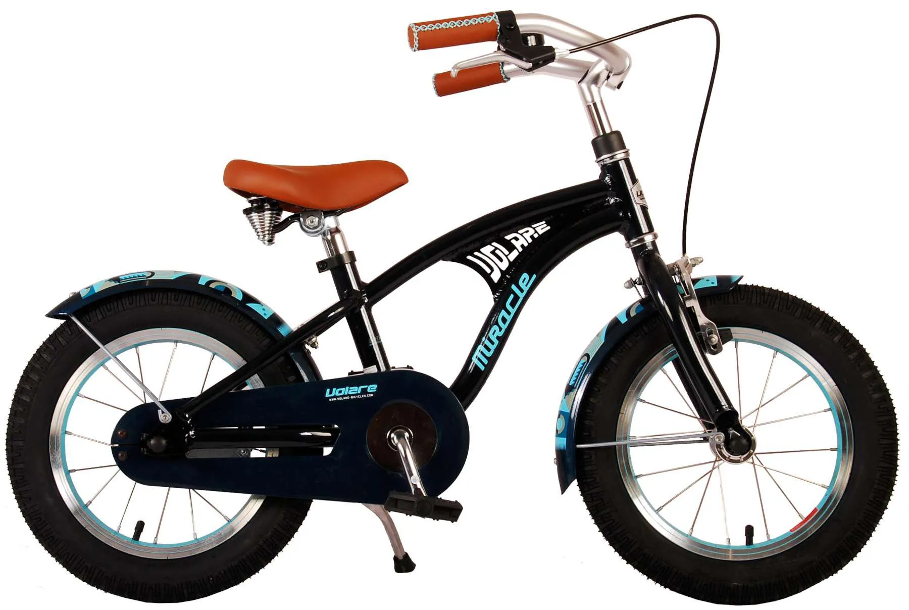 Bicicleta infantil Volare Miracle Cruiser 14 pulgadas Azul Prime Collection 2