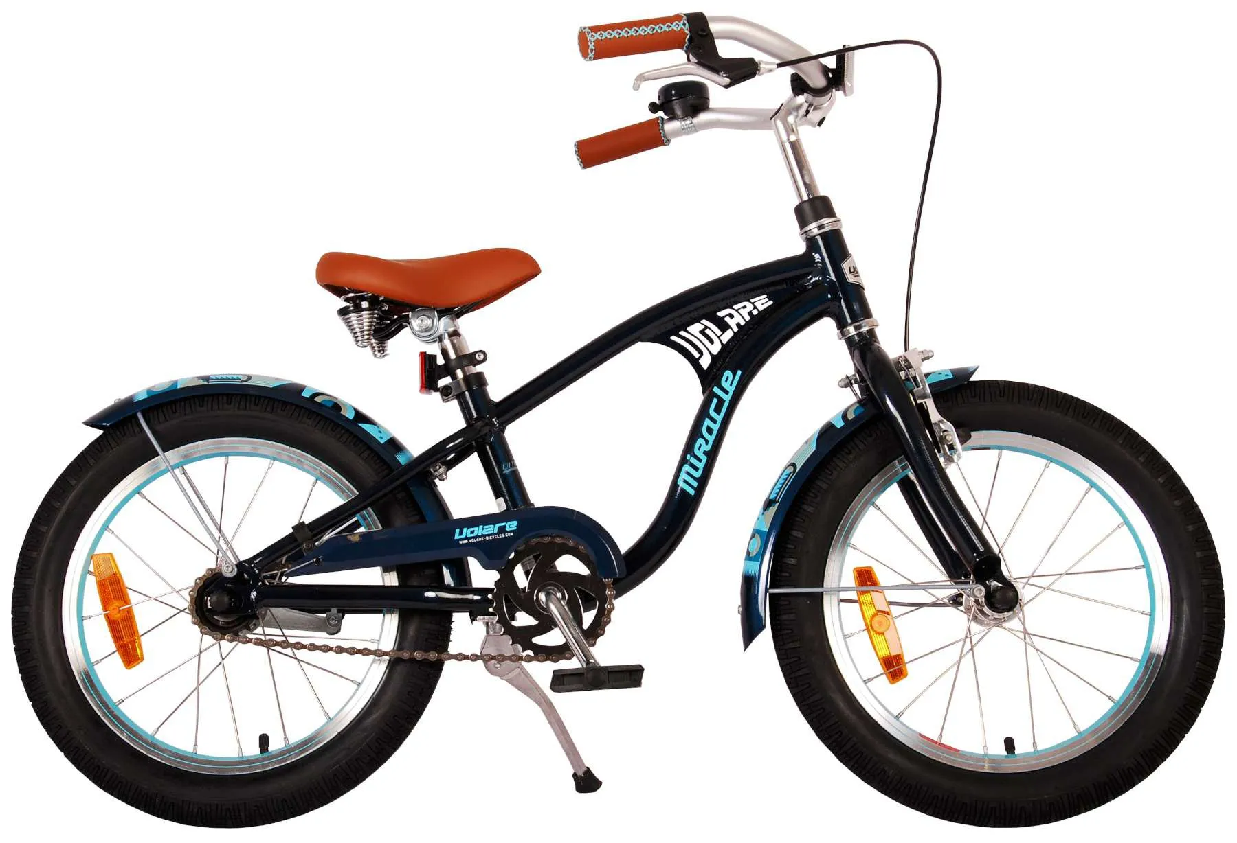 Volare Miracle Cruiser Bicicleta para niños 16 pulgadas azul Prime Collection 1