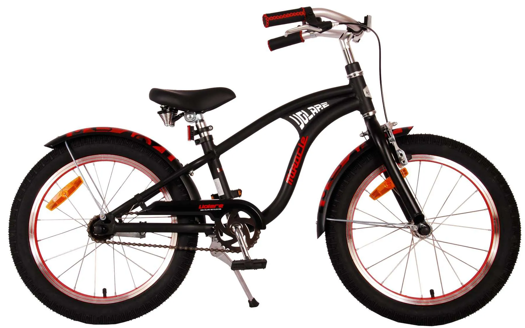 Bicicleta infantil Miracle Cruiser 18 pulgadas Rojo Prime Collection Volare 1