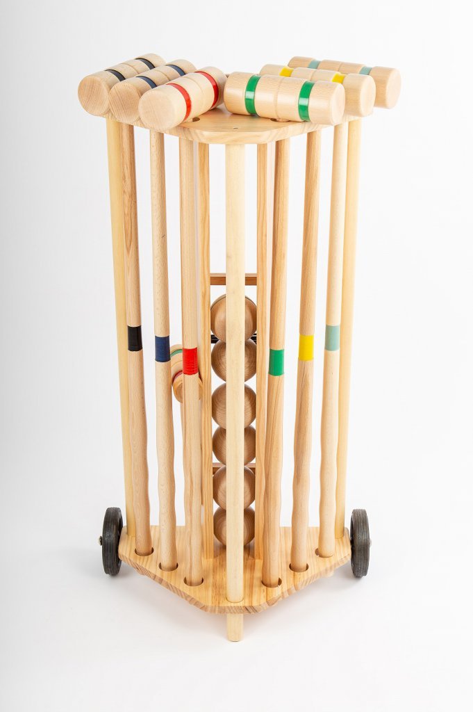 JUEGO DE CROQUET 6 - ESTUCHE MADERA 1 JUEGO DE CROQUET 6 - ESTUCHE MADERA 1