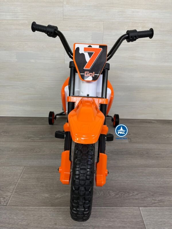 Moto de cross GO 12V Naranja 6