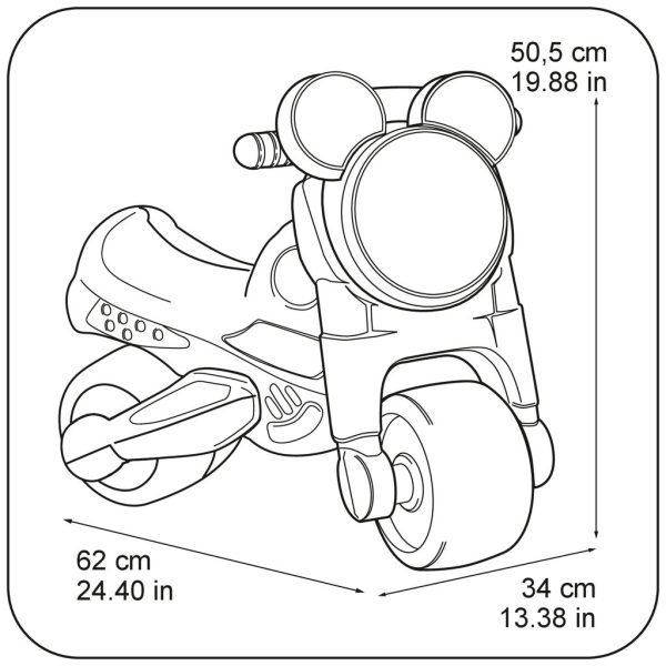 MOTO FEBER MICKEY MOUSE 6