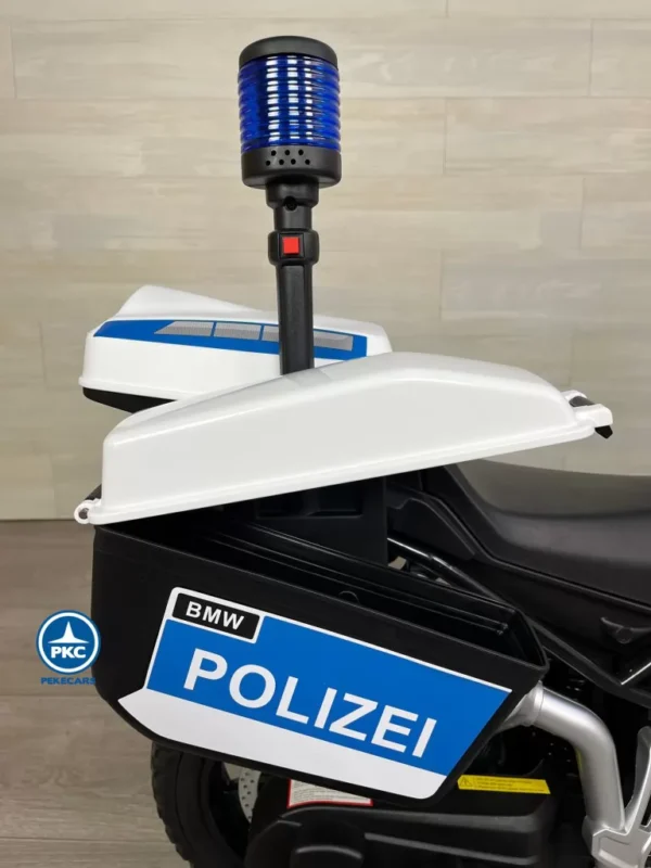 Moto BMW F850 GS Policia 12V Blanca 15
