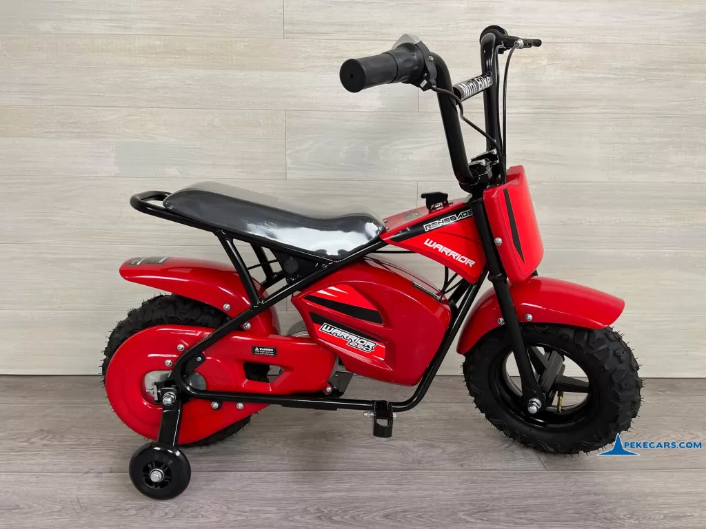 moto-electrica-ninos-pekecars-24v-250w-roja-05.webp Moto Pekecars 24V 250W Roja 8