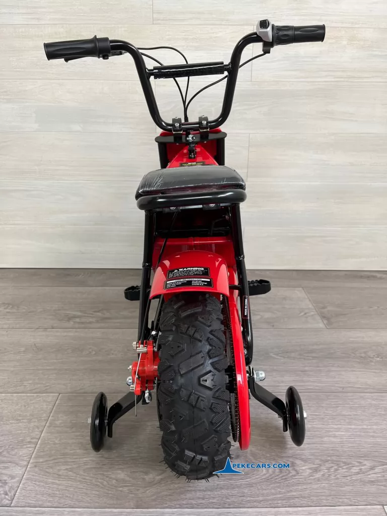 moto-electrica-ninos-pekecars-24v-250w-roja-06.webp Moto Pekecars 24V 250W Roja 9