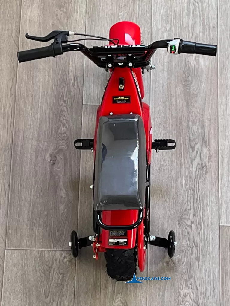 moto-electrica-ninos-pekecars-24v-250w-roja-08.webp Moto Pekecars 24V 250W Roja 11