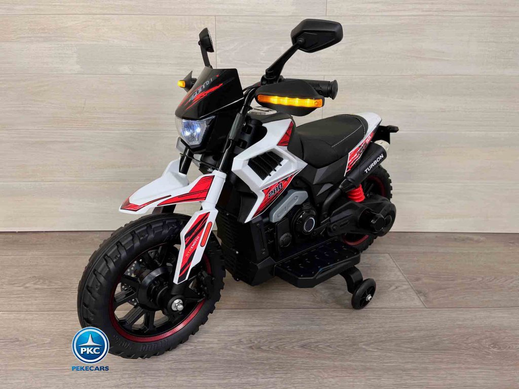 Moto Electrica Turbon 289 12V Blanca 2