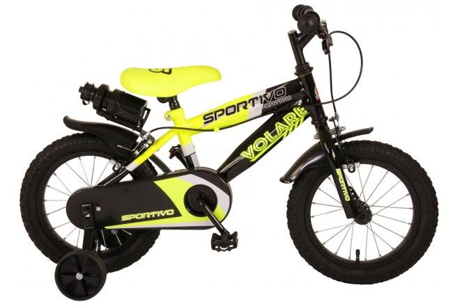 Bicicleta Sportivo 14 Neón Amarillo/Negro 2