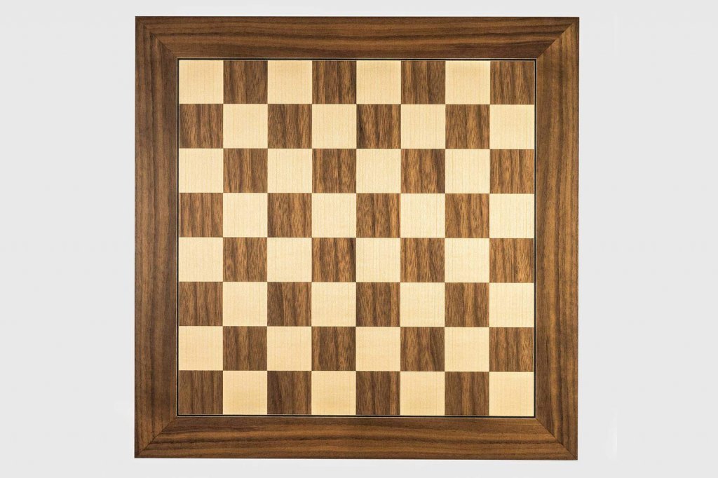 Tablero de Ajedrez Nogal Deluxe 55 x 55 cm 2
