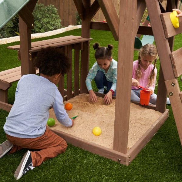 Parque infantil de Madera Arbor Crest de Kidkraft 10