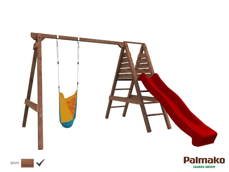 Parque Infantil Jacob con Tobogán 1