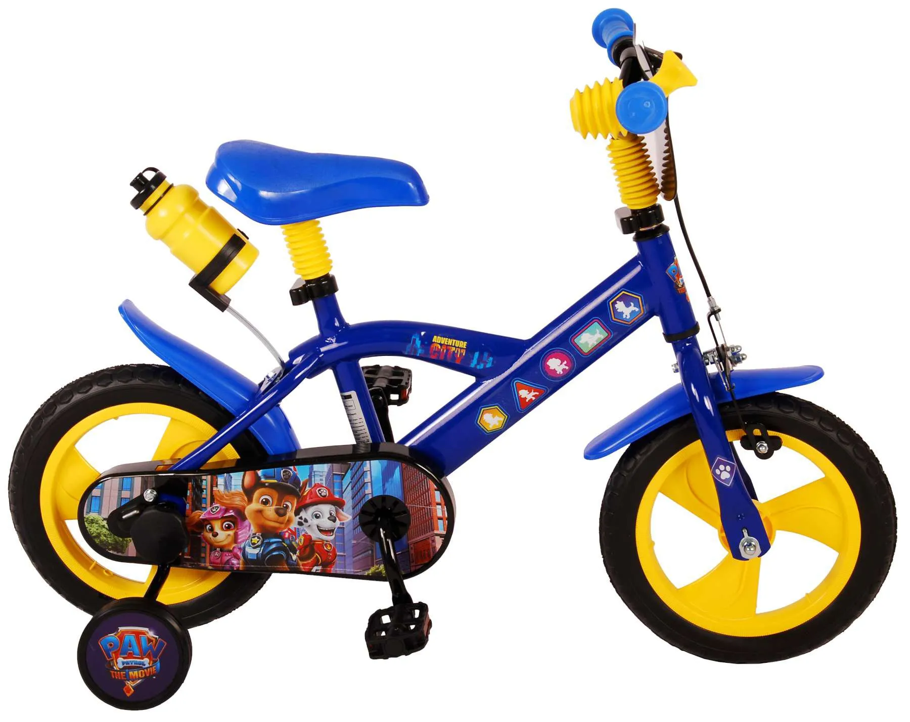 Bicicleta infantil Patrulla Canina 12 pulgadas Azul Piñón fijo 2 Bicicleta infantil Patrulla Canina 12 pulgadas Azul Piñón fijo 2