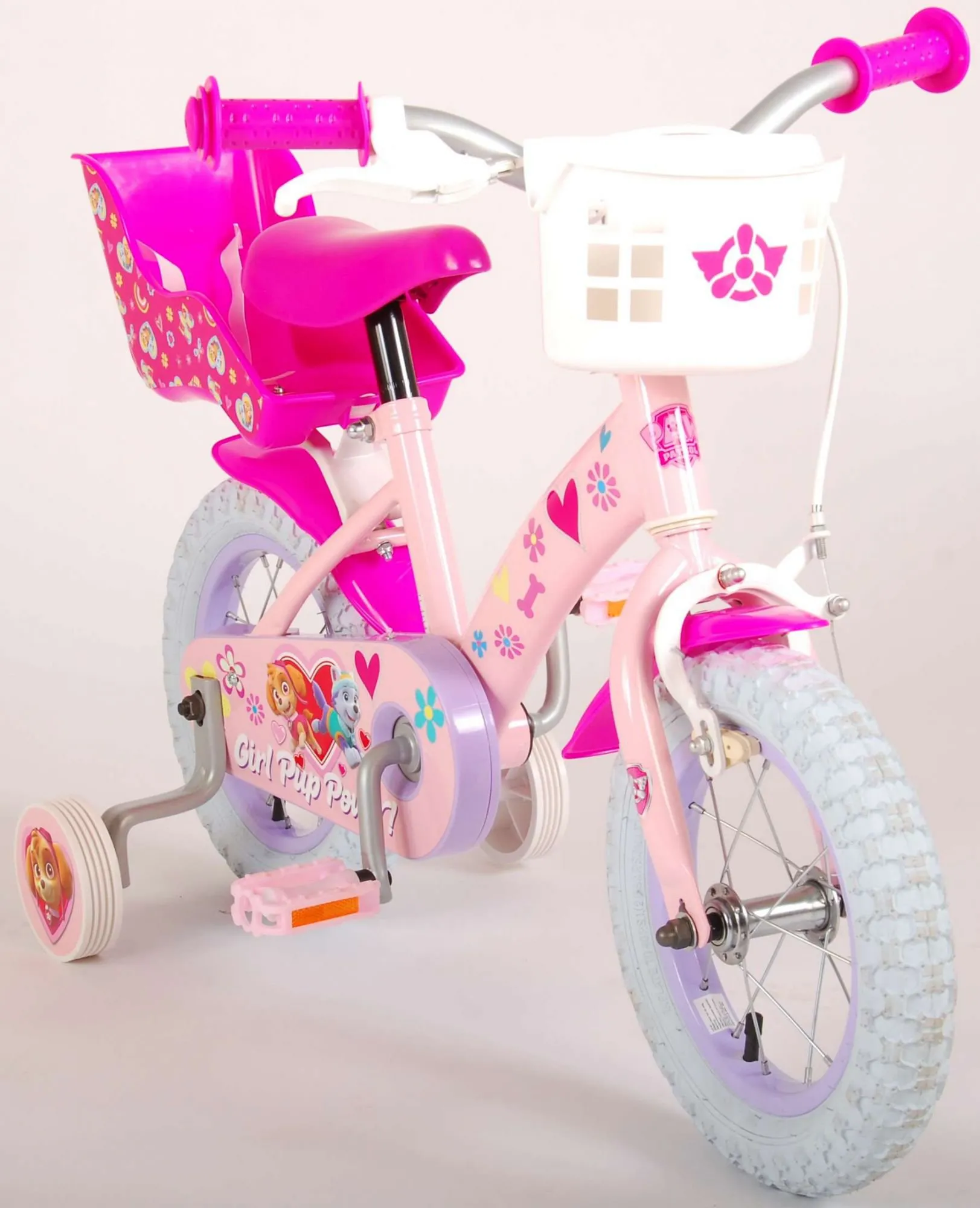 paw-patrol-12-pulgadas-rosa-09.webp Bicicleta para niños Patrulla Canina 12 pulgadas Rosa 12