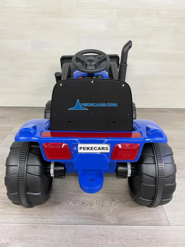 Tractor Electrico Peketrac 3100 12V 2.4G Azul 5