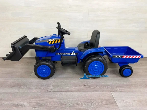 Tractor Electrico Peketrac 3100 12V 2.4G Azul 13