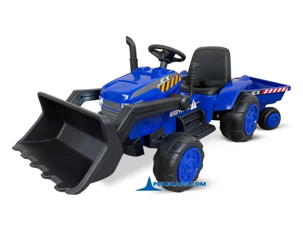 Tractor Electrico Peketrac 3100 12V 2.4G Azul 3