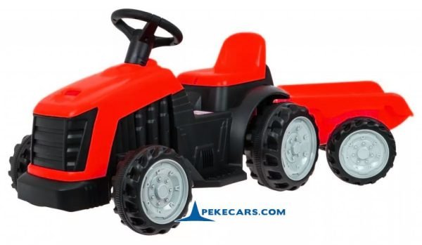 Tractor Electrico Peketrac 4000 6V Rojo 3